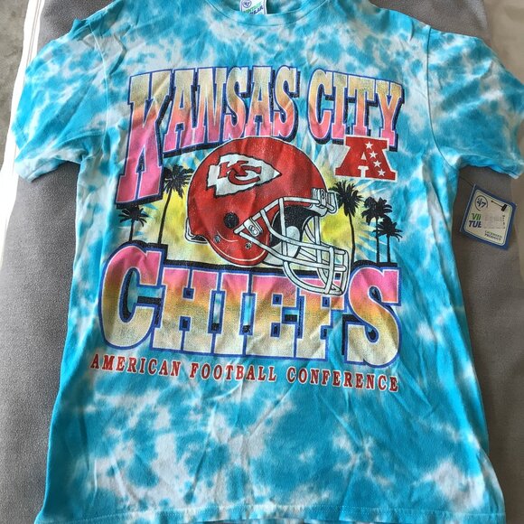 *NWT* *RARE* Kansas City Chiefs Super Bowl Tie Die T-shirt - Picture 1 of 2